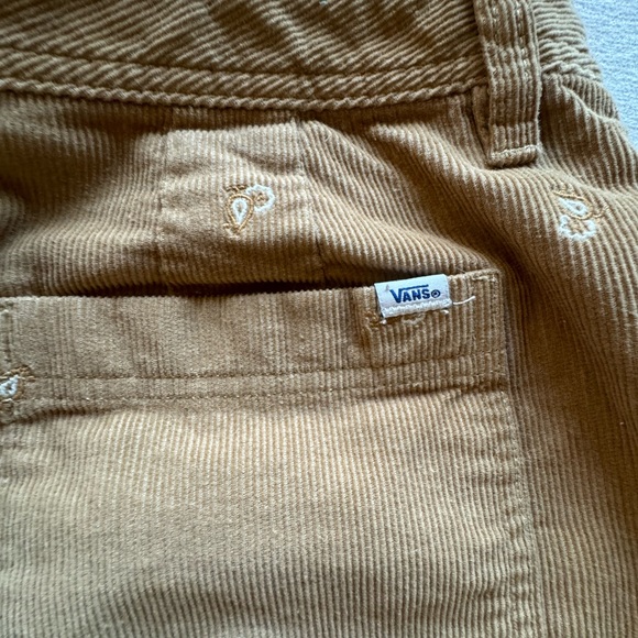 Vans x Panda collab wide leg corduroy pant. Camel. Size 30. Great condition. - Picture 3 of 12
